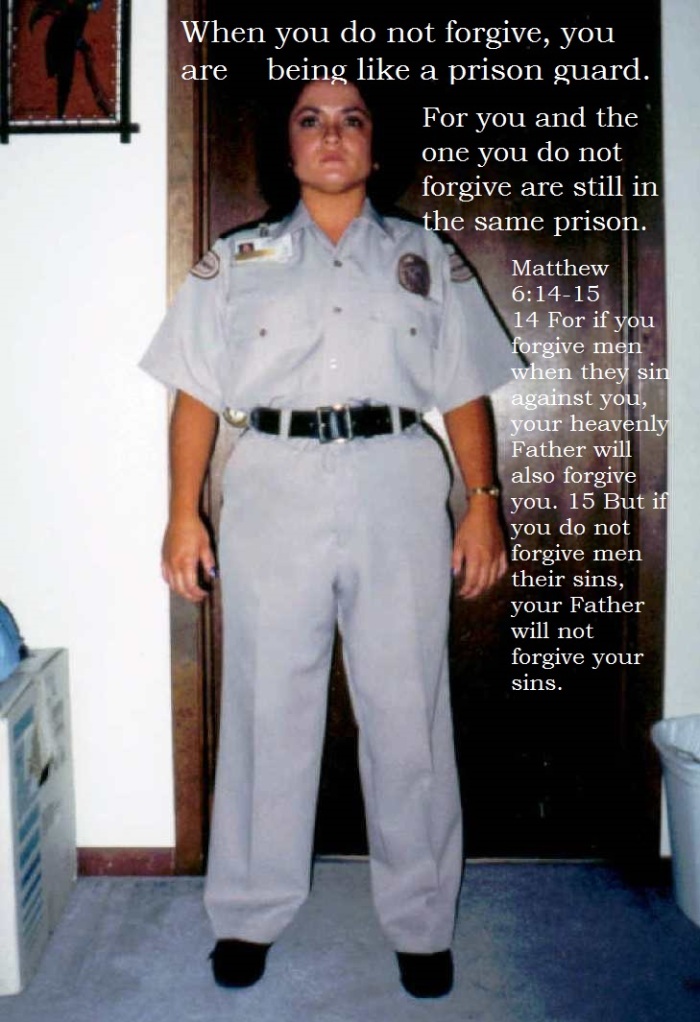 Forgive prison guard